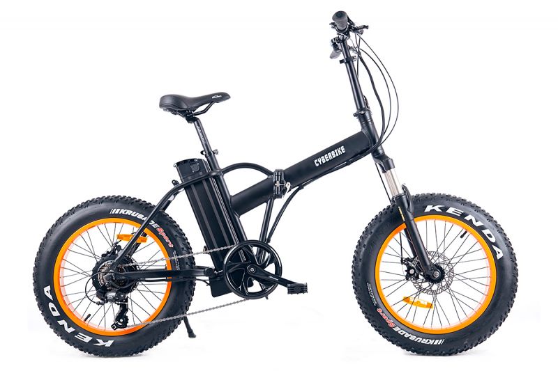 Электровелосипед складной CyberBike (USA) 350W 36v Зеленый Электровелосипед складной CyberBike (USA) 350W 36v Зеленый